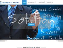 Tablet Screenshot of integritytechs.net